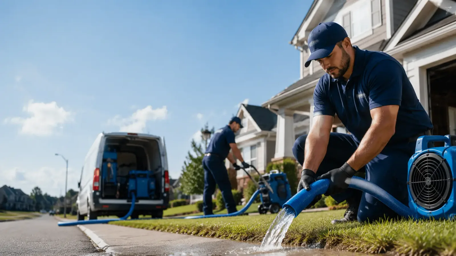 Flood Damage Restoration in New Washington, IN